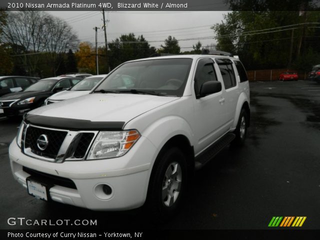 2010 Nissan Armada Platinum 4WD in Blizzard White
