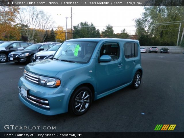 2011 Nissan Cube Krom Edition in Caribbean Blue Pearl Metallic