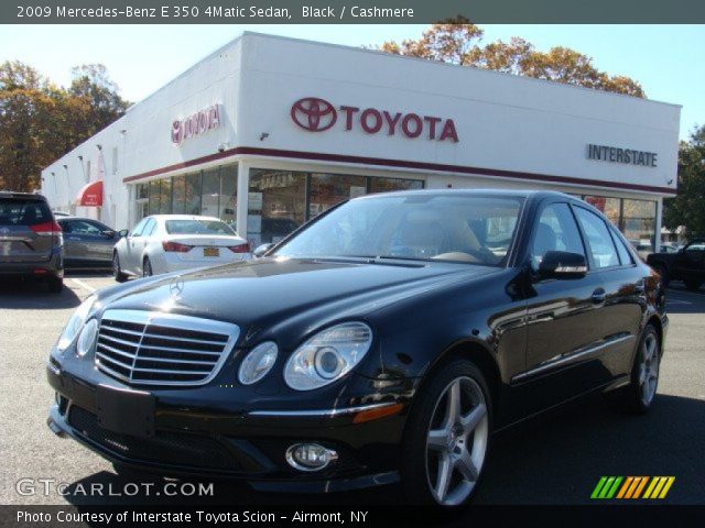 2009 Mercedes-Benz E 350 4Matic Sedan in Black