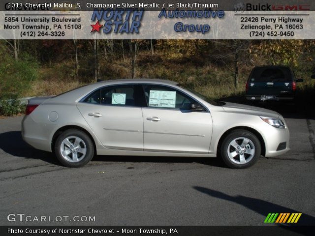 2013 Chevrolet Malibu LS in Champagne Silver Metallic