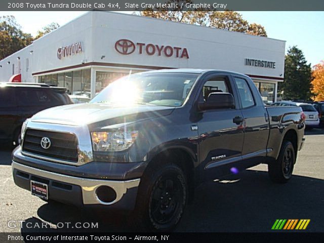 2008 Toyota Tundra Double Cab 4x4 in Slate Gray Metallic