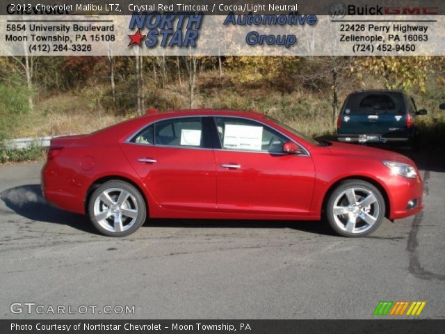 2013 Chevrolet Malibu LTZ in Crystal Red Tintcoat