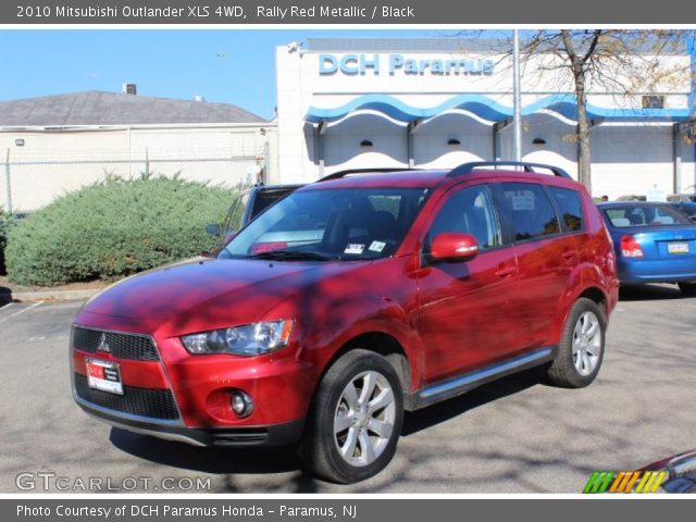 2010 Mitsubishi Outlander XLS 4WD in Rally Red Metallic