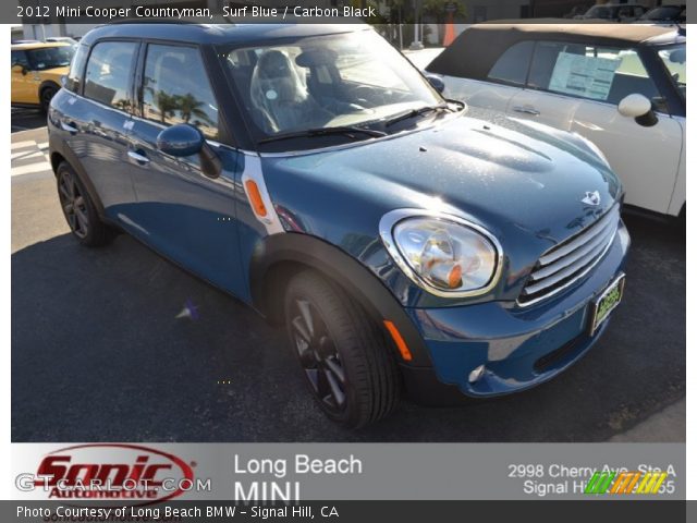 2012 Mini Cooper Countryman in Surf Blue
