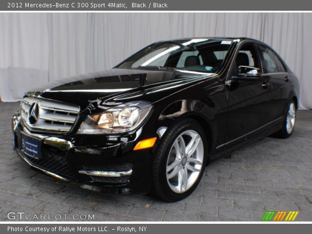 2012 Mercedes-Benz C 300 Sport 4Matic in Black