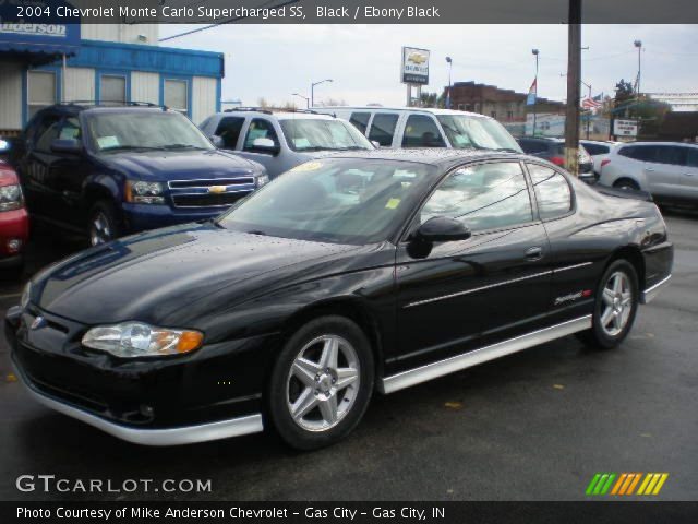 2004 Chevrolet Monte Carlo Supercharged SS in Black