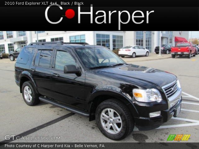 2010 Ford Explorer XLT 4x4 in Black
