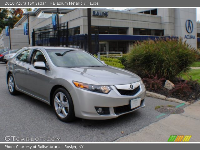 2010 Acura TSX Sedan in Palladium Metallic