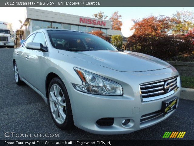 2012 Nissan Maxima 3.5 SV in Brilliant Silver