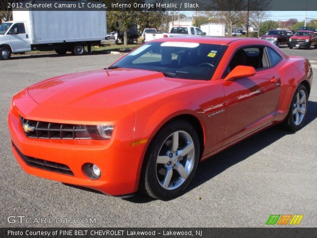 2012 Chevrolet Camaro LT Coupe in Inferno Orange Metallic