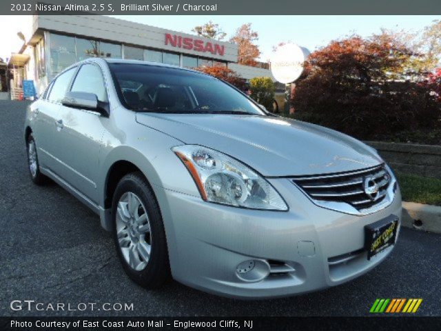 2012 Nissan Altima 2.5 S in Brilliant Silver