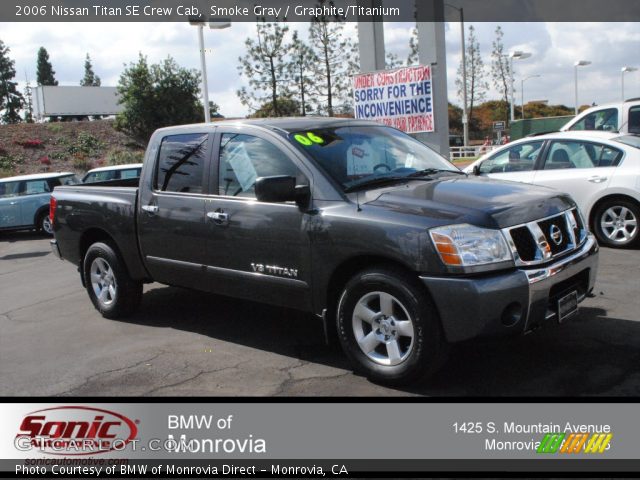2006 Nissan Titan SE Crew Cab in Smoke Gray