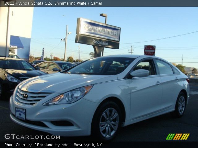 2012 Hyundai Sonata GLS in Shimmering White