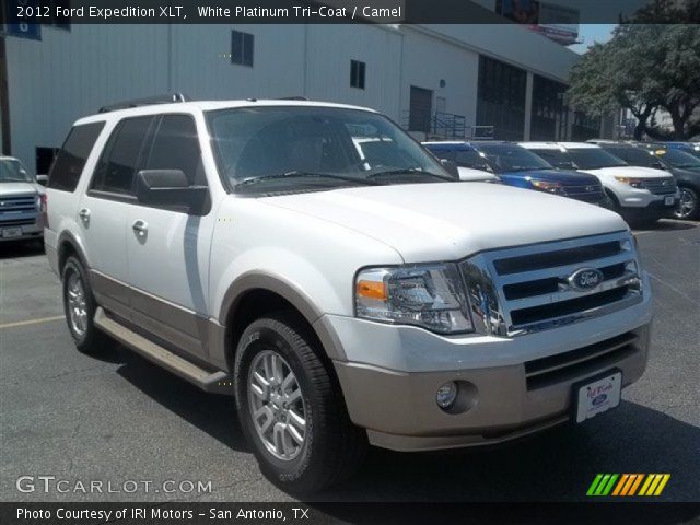 2012 Ford Expedition XLT in White Platinum Tri-Coat