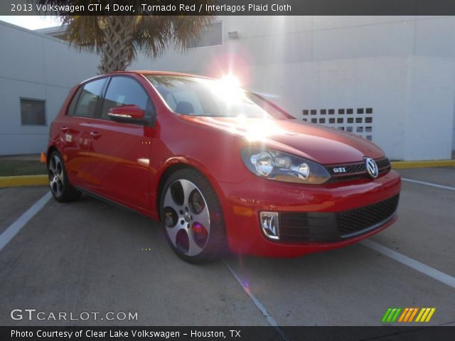 2013 Volkswagen GTI 4 Door in Tornado Red