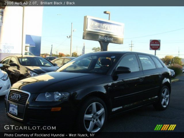 2006 Audi A3 2.0T in Brilliant Black