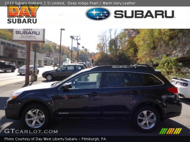 2013 Subaru Outback 2.5i Limited in Deep Indigo Pearl