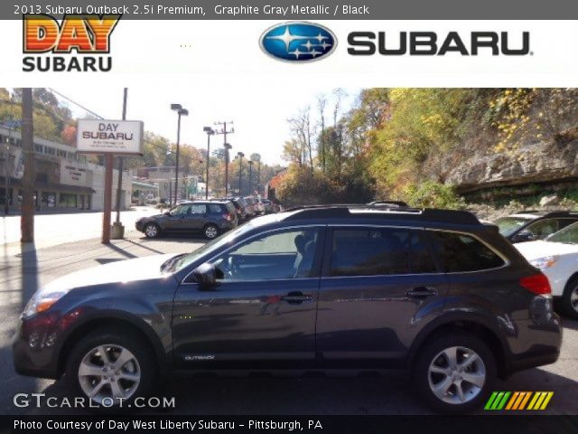 2013 Subaru Outback 2.5i Premium in Graphite Gray Metallic