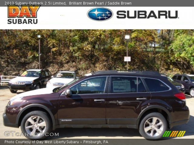 2013 Subaru Outback 2.5i Limited in Brilliant Brown Pearl