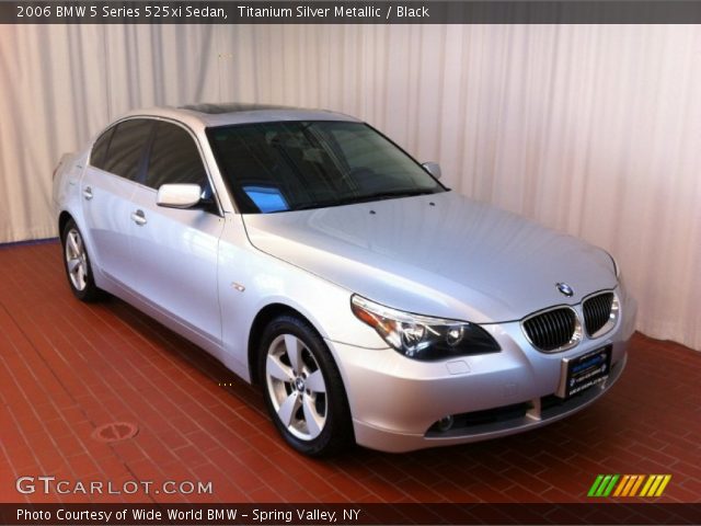 2006 BMW 5 Series 525xi Sedan in Titanium Silver Metallic