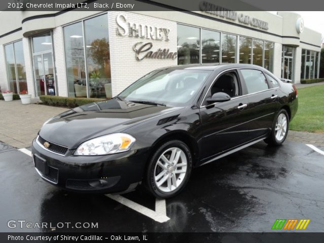 2012 Chevrolet Impala LTZ in Black