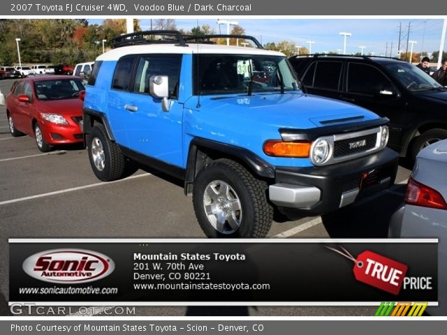 2007 Toyota FJ Cruiser 4WD in Voodoo Blue