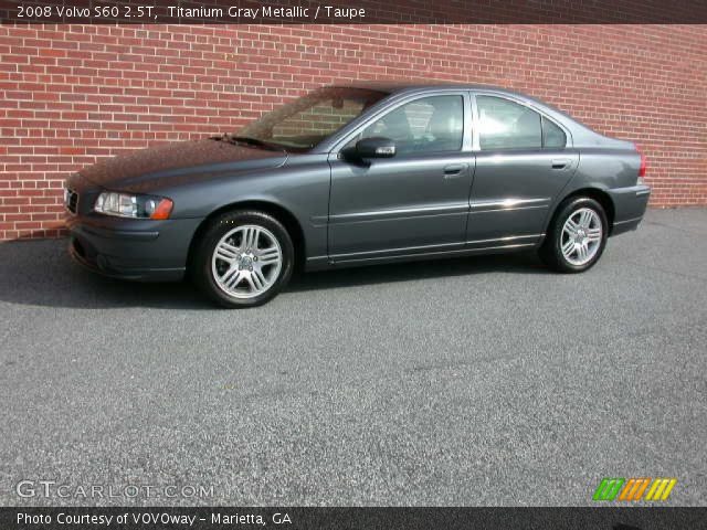 2008 Volvo S60 2.5T in Titanium Gray Metallic