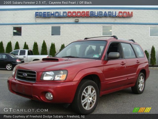 2005 Subaru Forester 2.5 XT in Cayenne Red Pearl