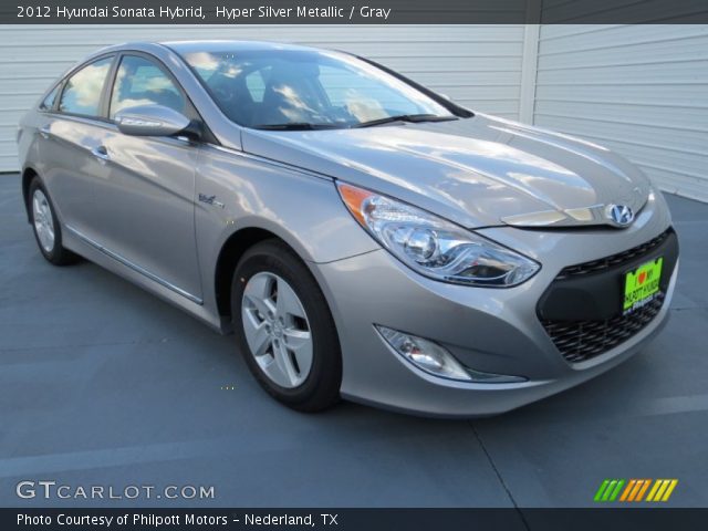 2012 Hyundai Sonata Hybrid in Hyper Silver Metallic