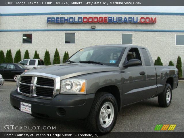 2006 Dodge Dakota ST Club Cab 4x4 in Mineral Gray Metallic