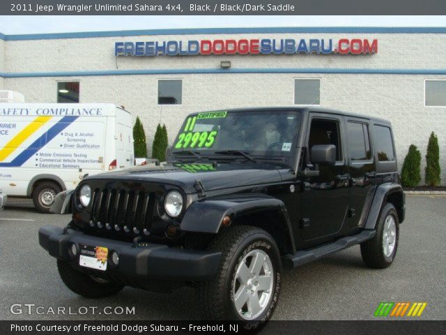 2011 Jeep Wrangler Unlimited Sahara 4x4 in Black