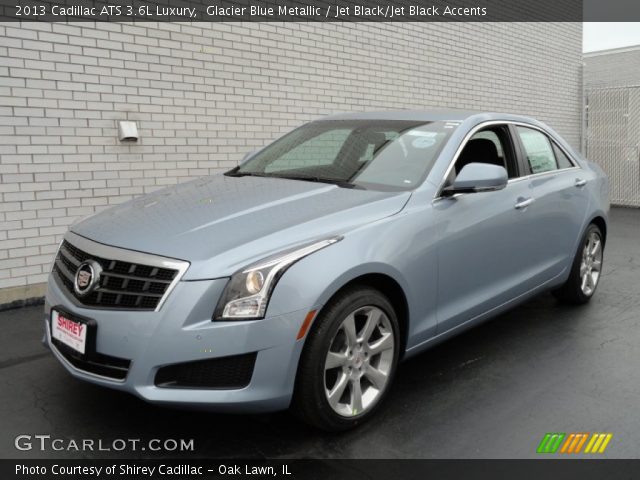 2013 Cadillac ATS 3.6L Luxury in Glacier Blue Metallic