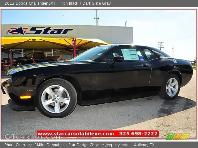 2013 Dodge Challenger SXT in Pitch Black