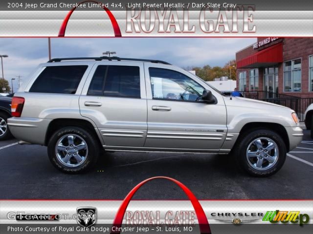 2004 Jeep Grand Cherokee Limited 4x4 in Light Pewter Metallic