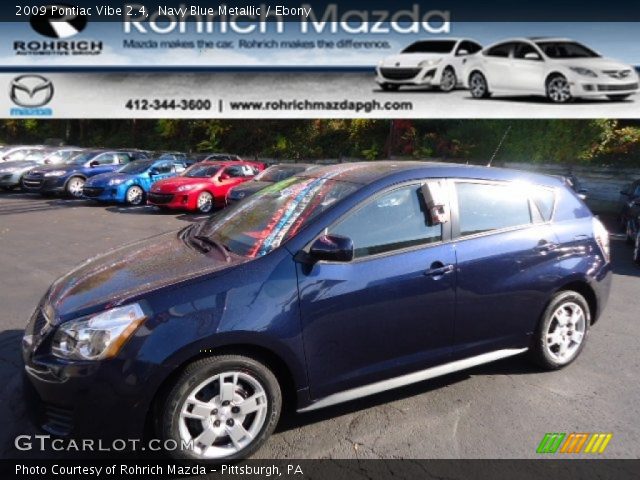 2009 Pontiac Vibe 2.4 in Navy Blue Metallic