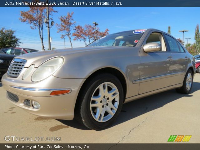 2003 Mercedes-Benz E 320 Sedan in Desert Silver Metallic