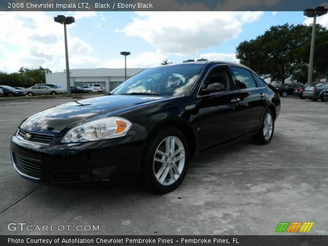 2008 Chevrolet Impala LTZ in Black