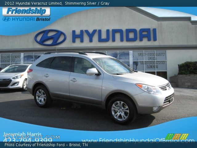 2012 Hyundai Veracruz Limited in Shimmering Silver