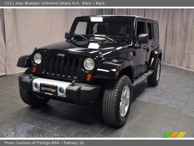 2011 Jeep Wrangler Unlimited Sahara 4x4 in Black
