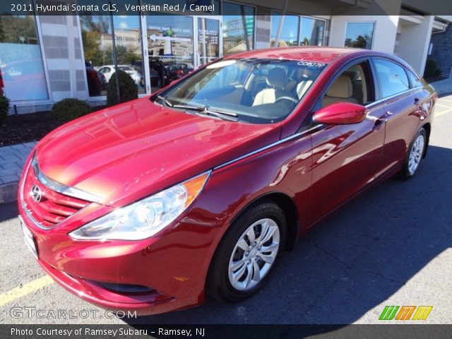 2011 Hyundai Sonata GLS in Venetian Red