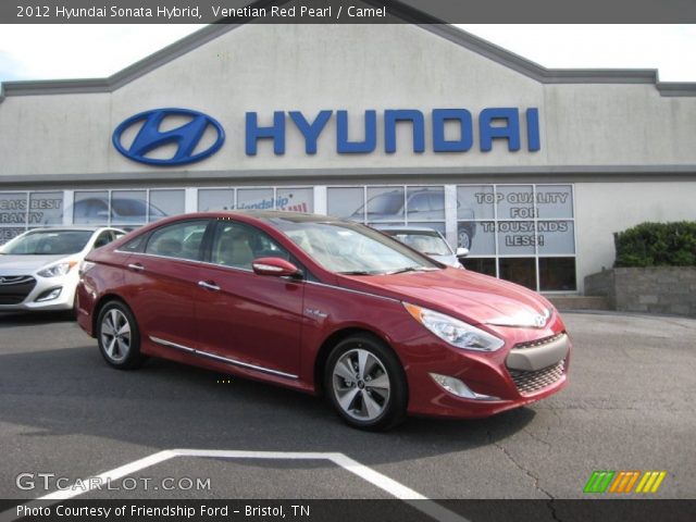 2012 Hyundai Sonata Hybrid in Venetian Red Pearl