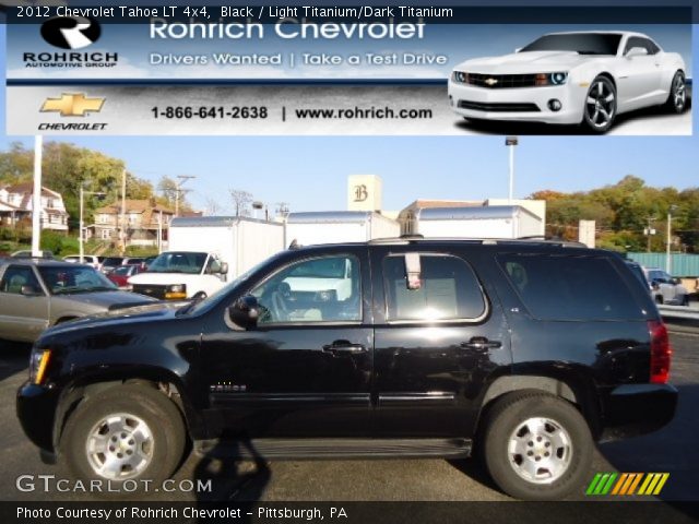 2012 Chevrolet Tahoe LT 4x4 in Black