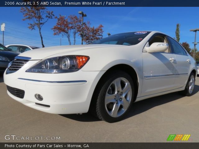 2006 Acura RL 3.5 AWD Sedan in Premium White Pearl