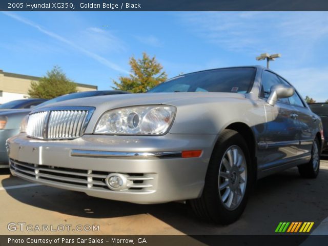 2005 Hyundai XG350  in Golden Beige