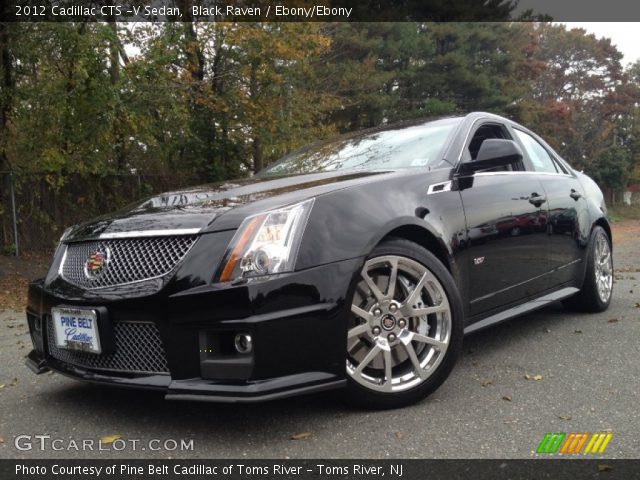 2012 Cadillac CTS -V Sedan in Black Raven