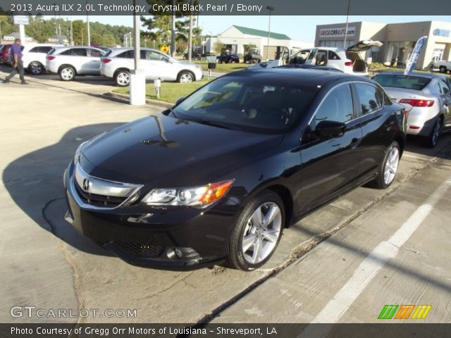 2013 Acura ILX 2.0L Technology in Crystal Black Pearl