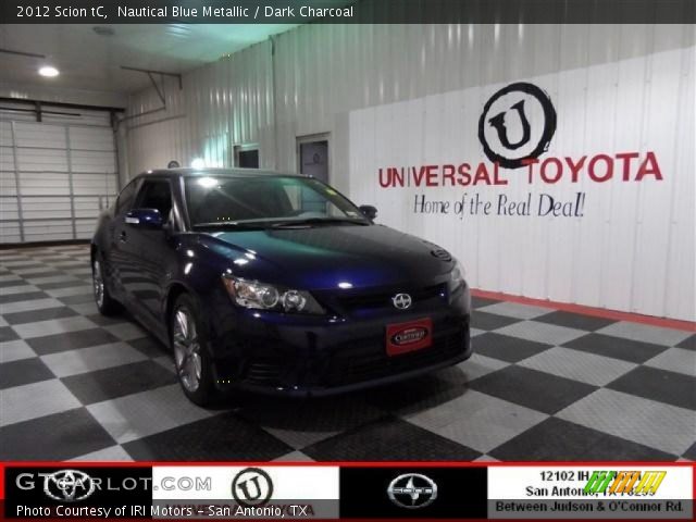 2012 Scion tC  in Nautical Blue Metallic