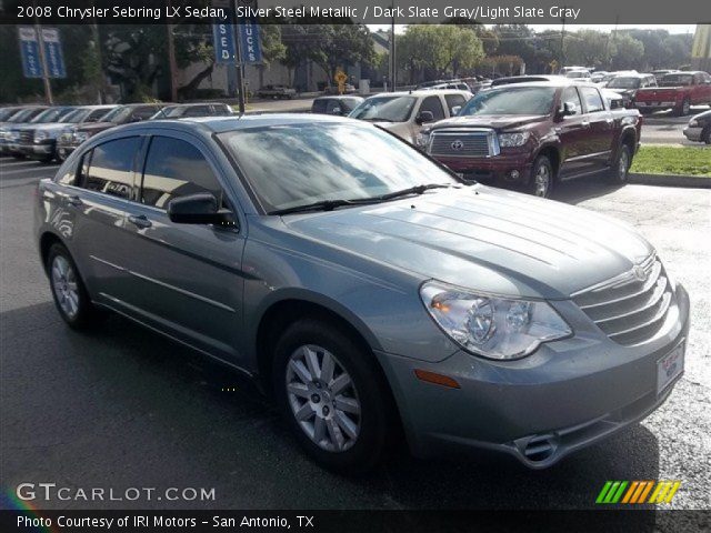 2008 Chrysler Sebring LX Sedan in Silver Steel Metallic