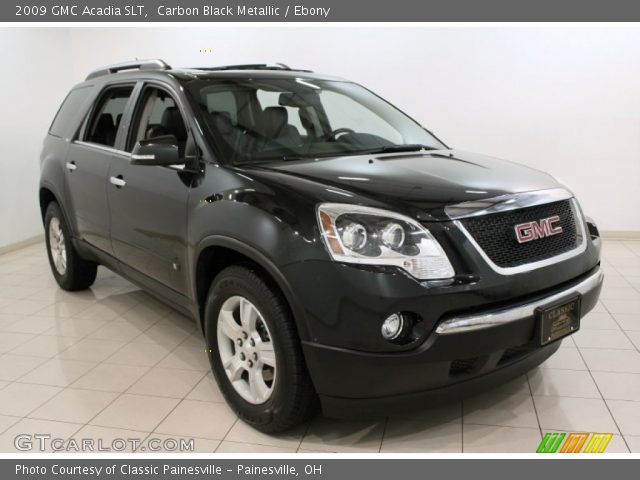 2009 GMC Acadia SLT in Carbon Black Metallic