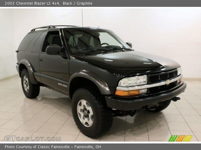 2003 Chevrolet Blazer LS 4x4 in Black